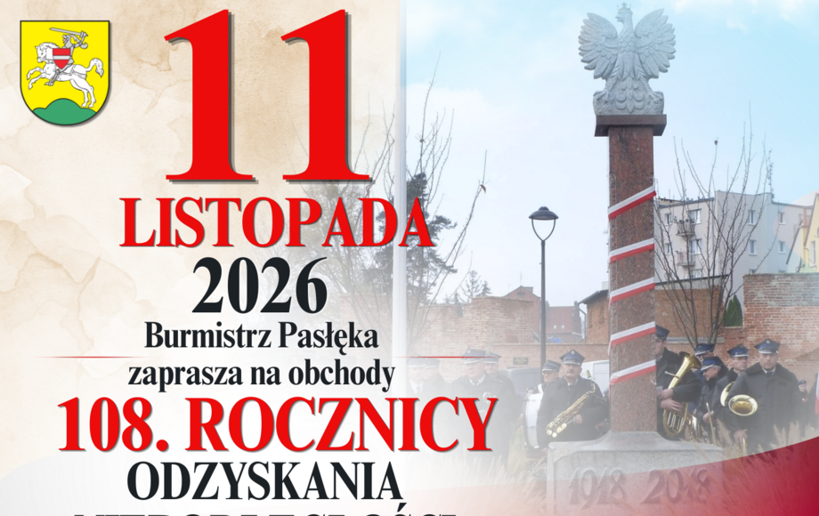 Listopadowy kalendarz wydarzeń w Pasłęku